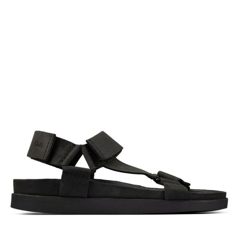Men's Clarks Sunder Range Sandals Black | 72984600