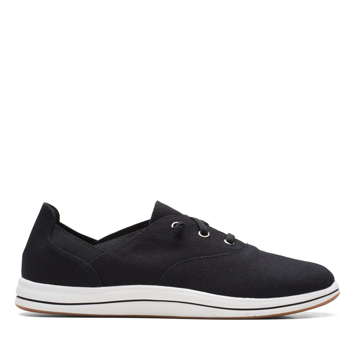 Women's Clarks Breeze Ave Sneakers Black | 92730183