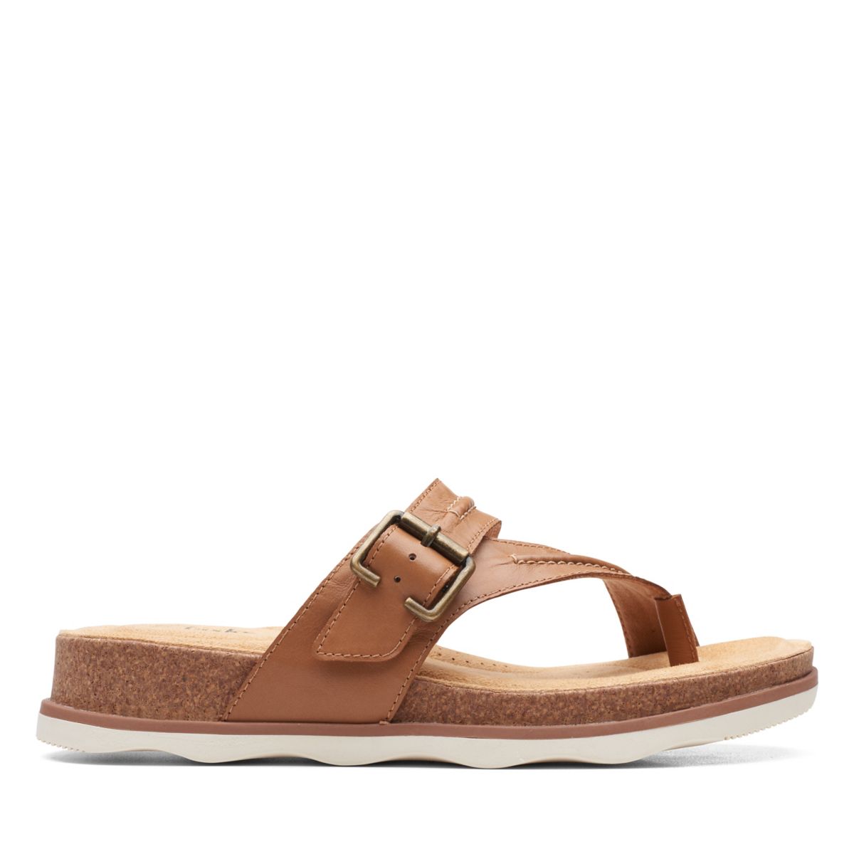 Women's Clarks Brynn Madi Flip Flops Light Brown | 70619113