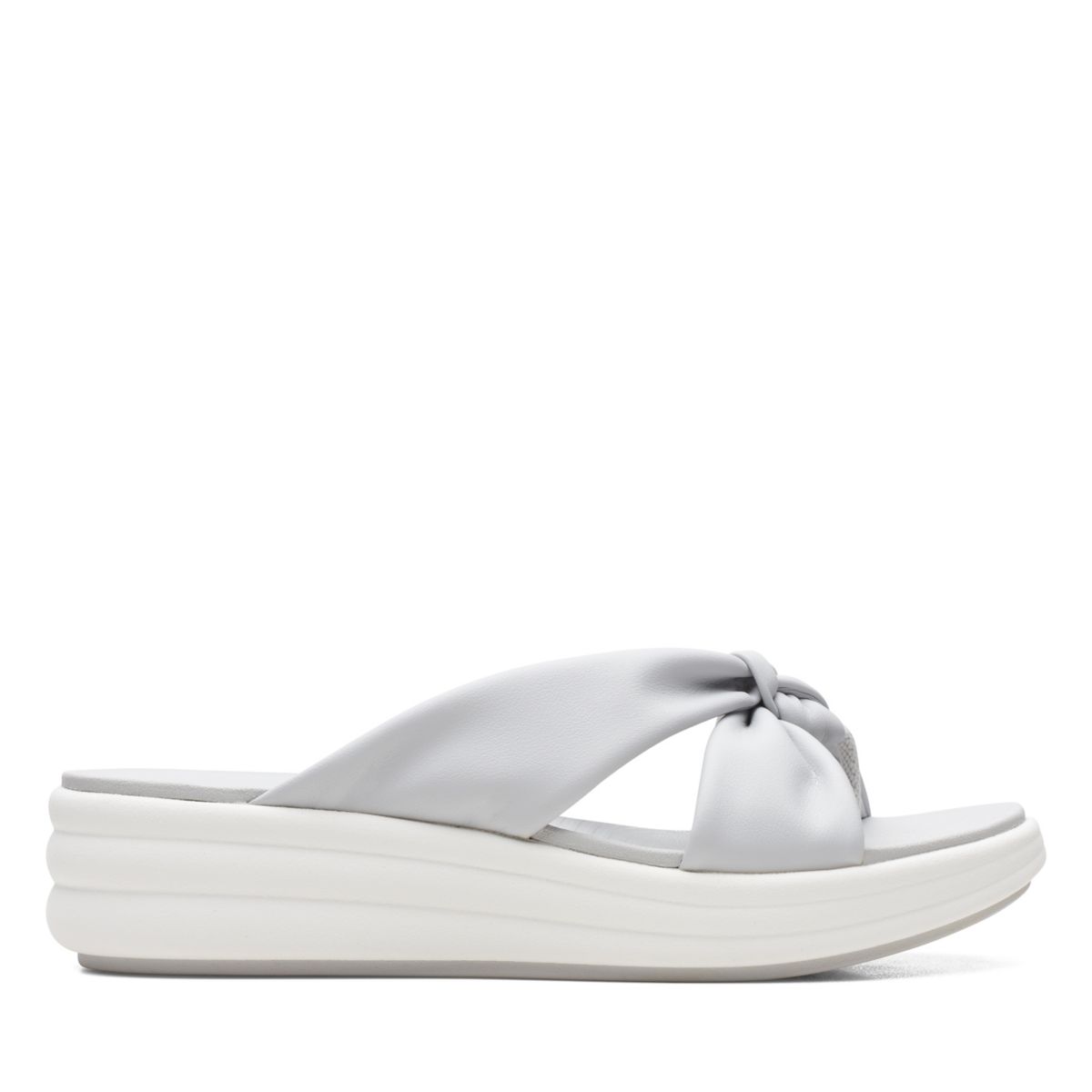 Women's Clarks Drift Ave Mules Light Grey | 53403421