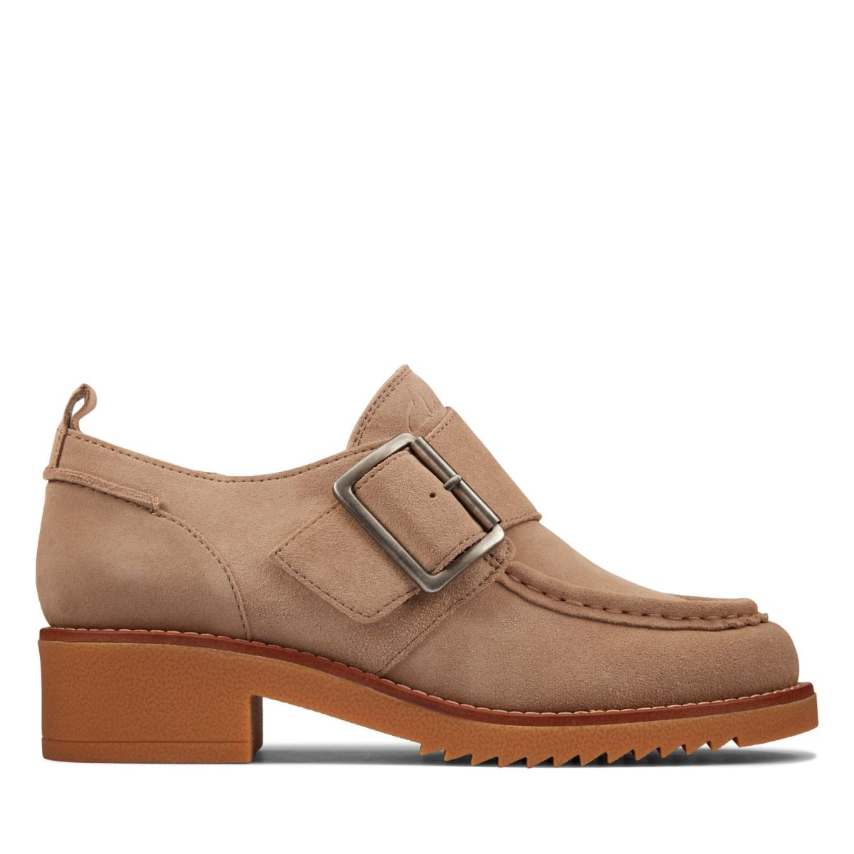 Women's Clarks Eden Mid Monk Casual Shoes Brown | 92960161