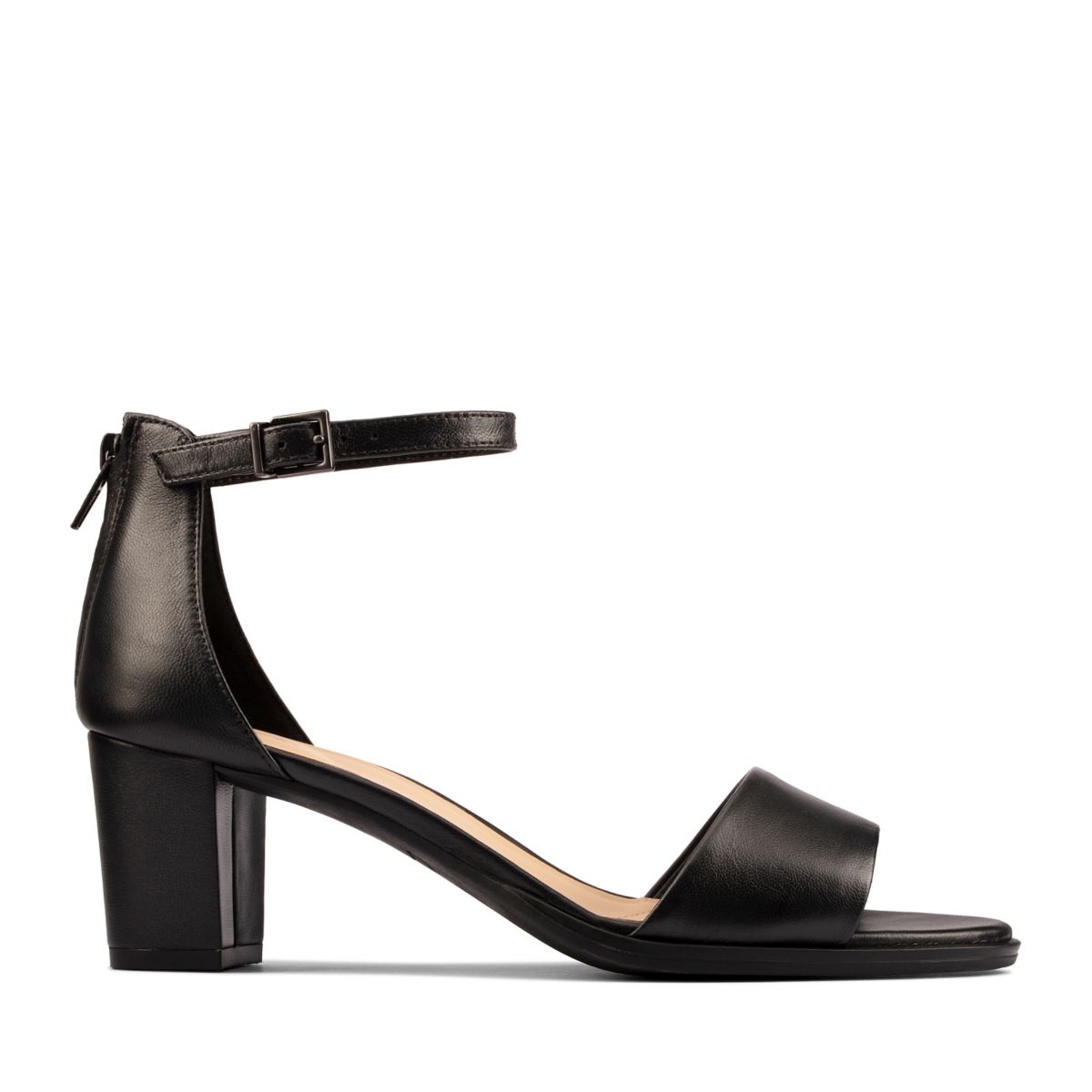 Women's Clarks Kaylin 60 2 Part Heels Black | 11747678