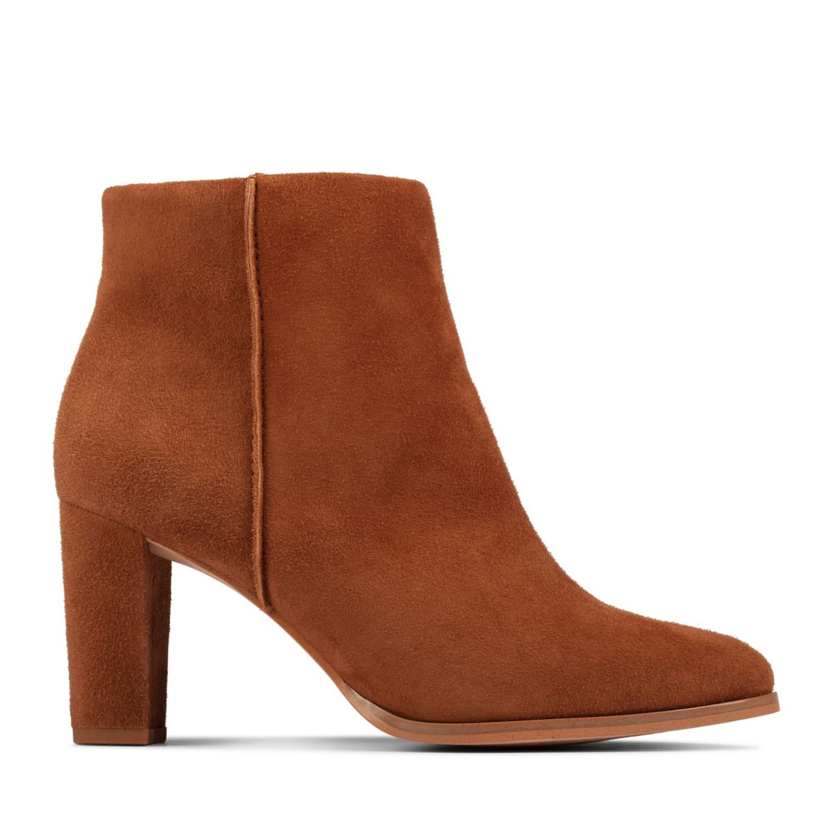 Women's Clarks Kaylin Fern 2 High Heel Boots Dark Brown | 91609702