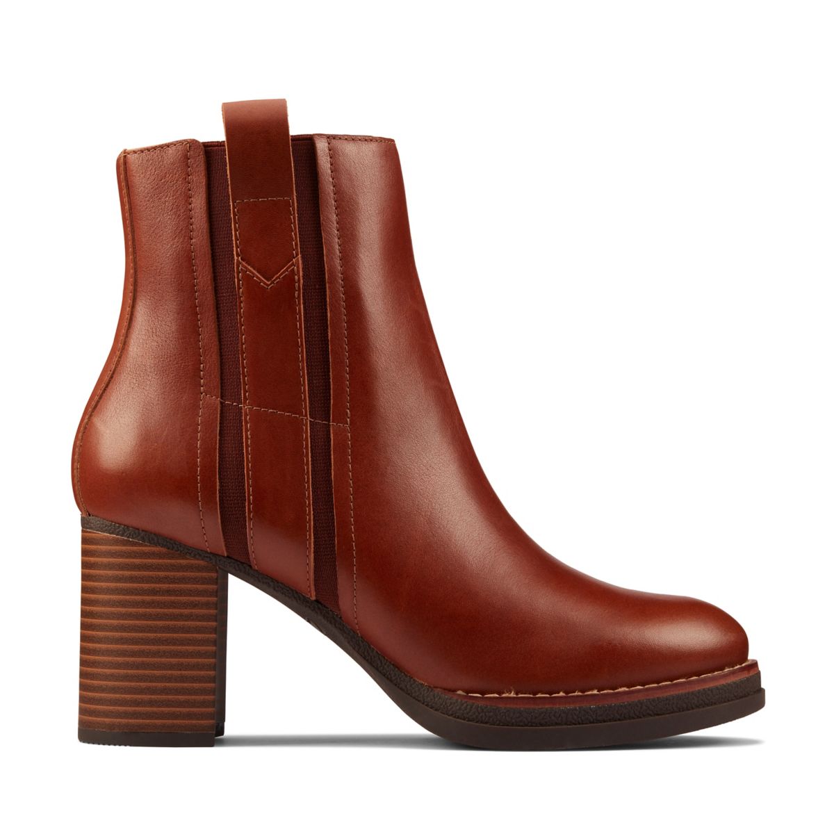 Women's Clarks Mable Easy High Heel Boots Dark Brown | 72255545