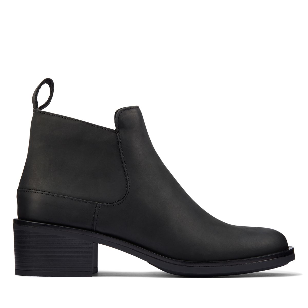 Women's Clarks Memi Zip Ankle Boots Black | 89400334