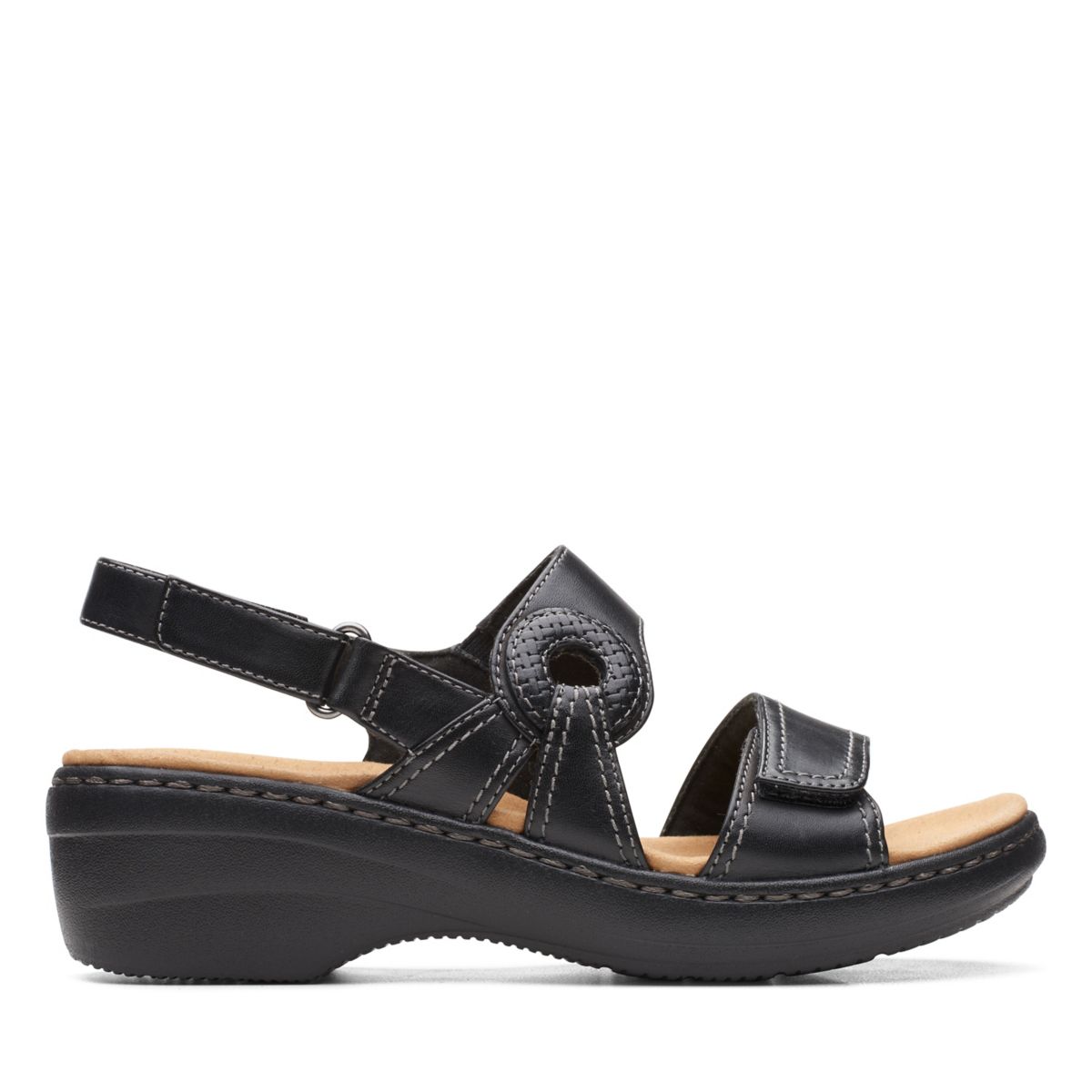 Women's Clarks Merliah Opal Sandals Black | 72598215