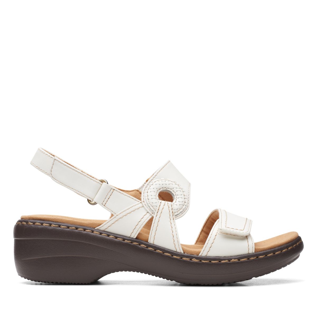 Women's Clarks Merliah Opal Sandals White | 10754694
