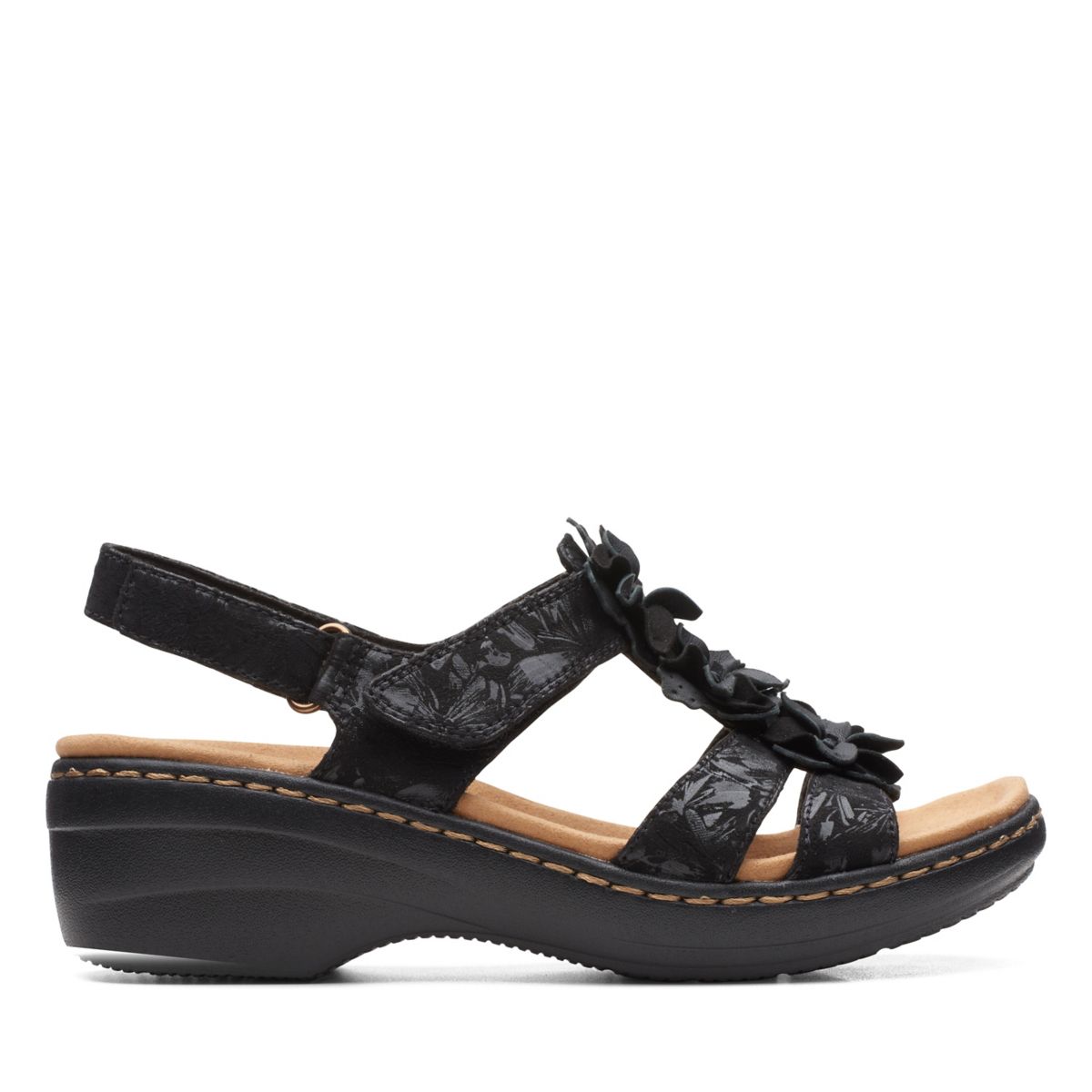 Women's Clarks Merliah Sheryl Sandals Black | 70077335