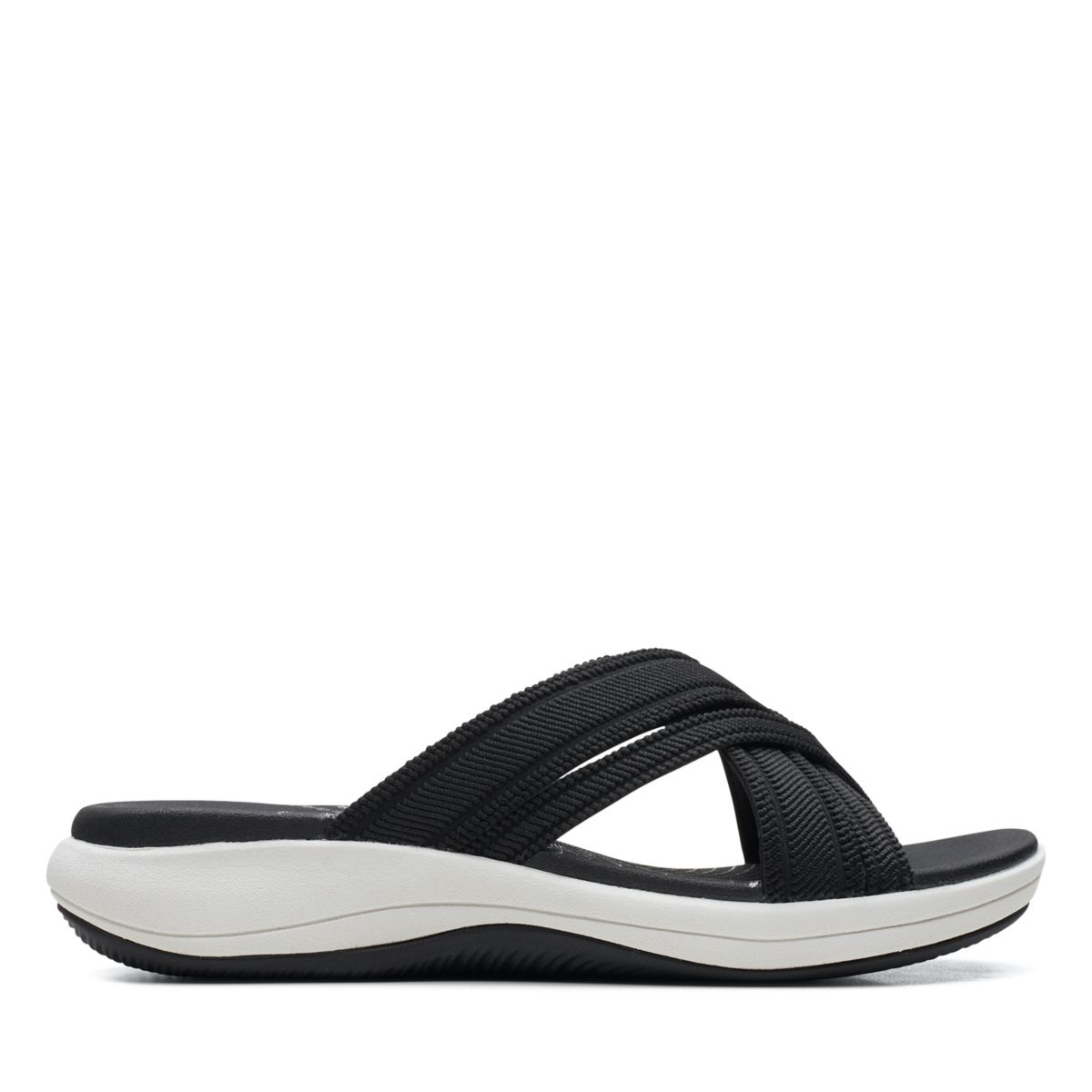 Women's Clarks Mira Isle Flip Flops Black | 83975569