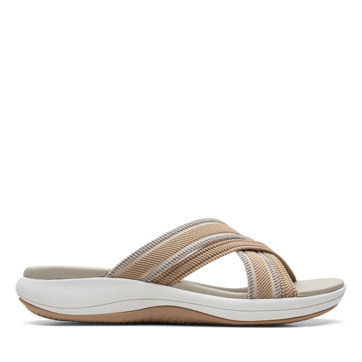 Women's Clarks Mira Isle Flip Flops Brown | 25467217