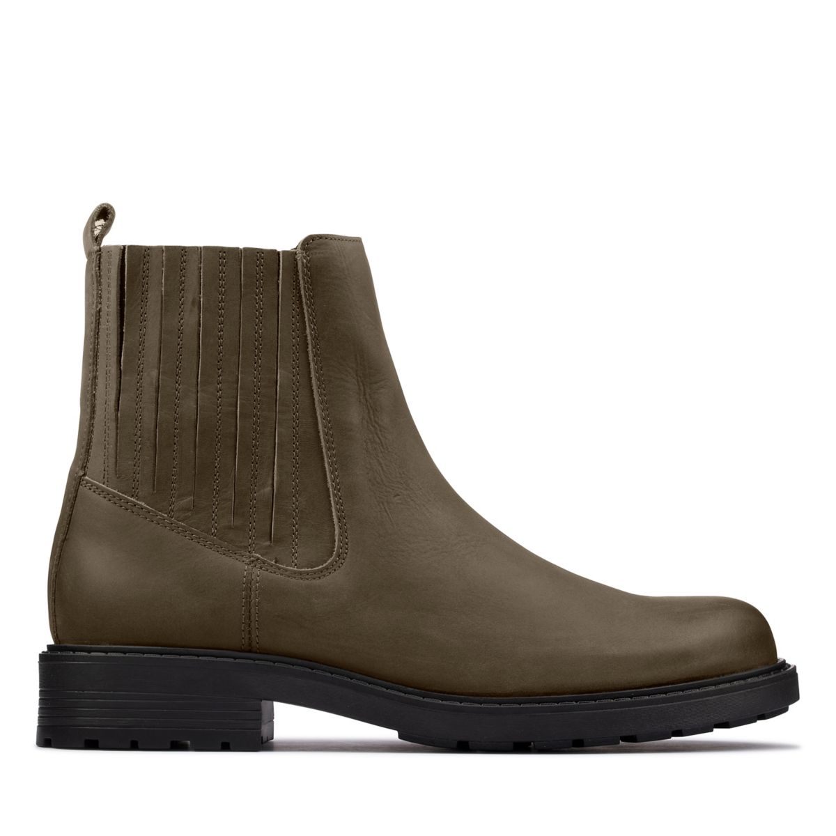 Women's Clarks Orinoco 2 Mid Chelsea Boots Dark Olive | 64028094