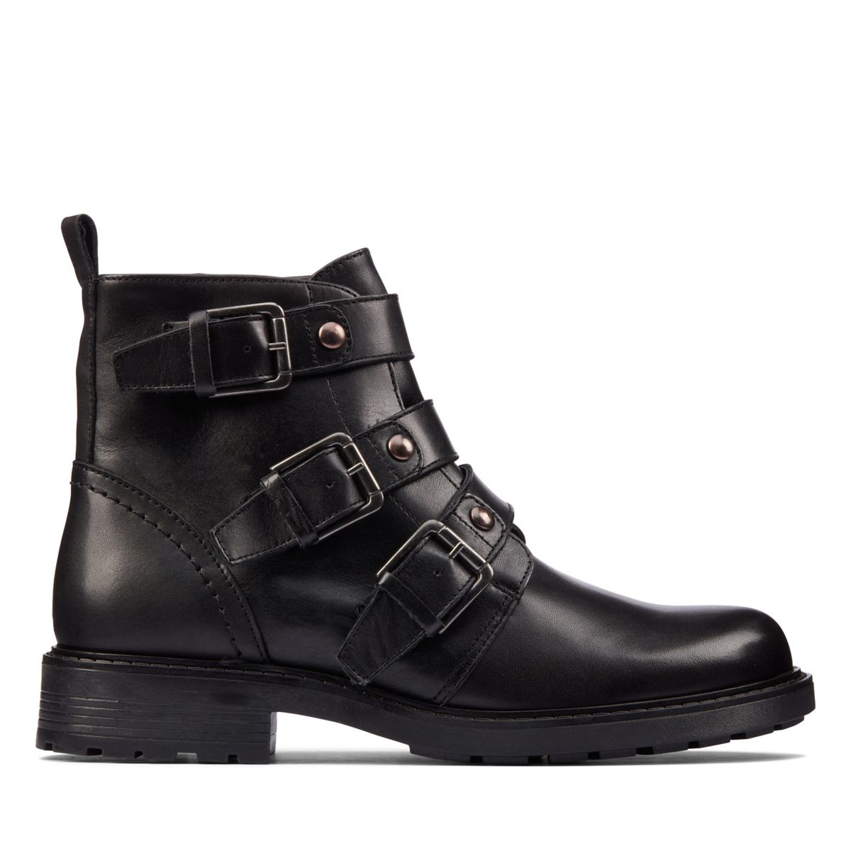 Women's Clarks Orinoco 2 Stud Ankle Boots Black | 25576461