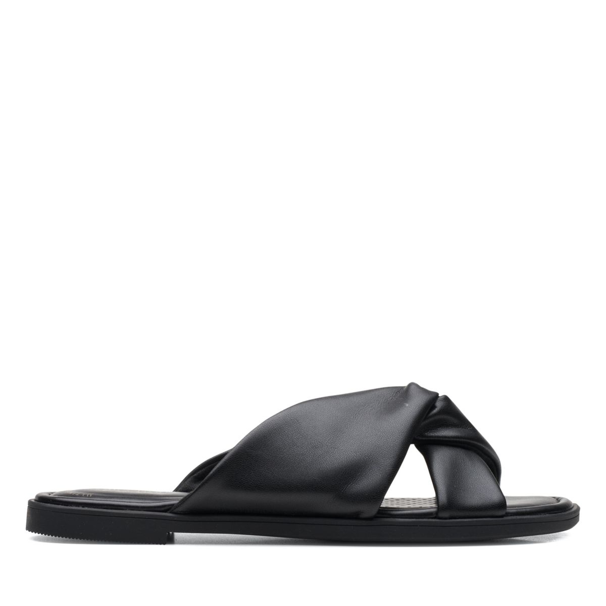 Women's Clarks Reyna Twist Mules Black | 62870514