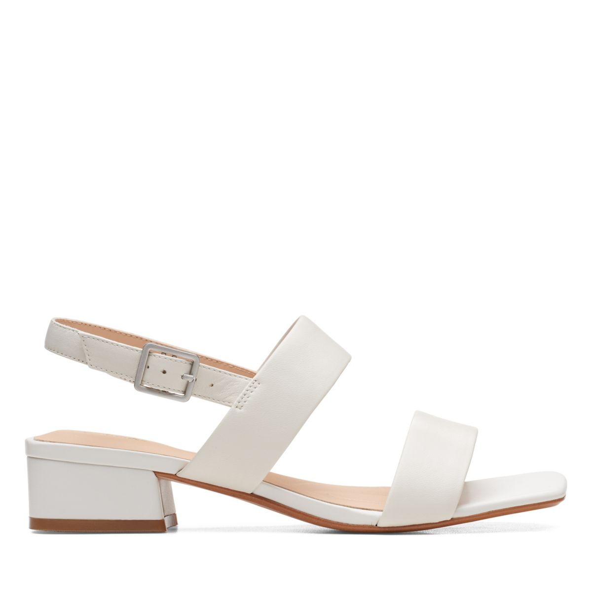 Women's Clarks Seren 25 Strap Sandals White | 82453149