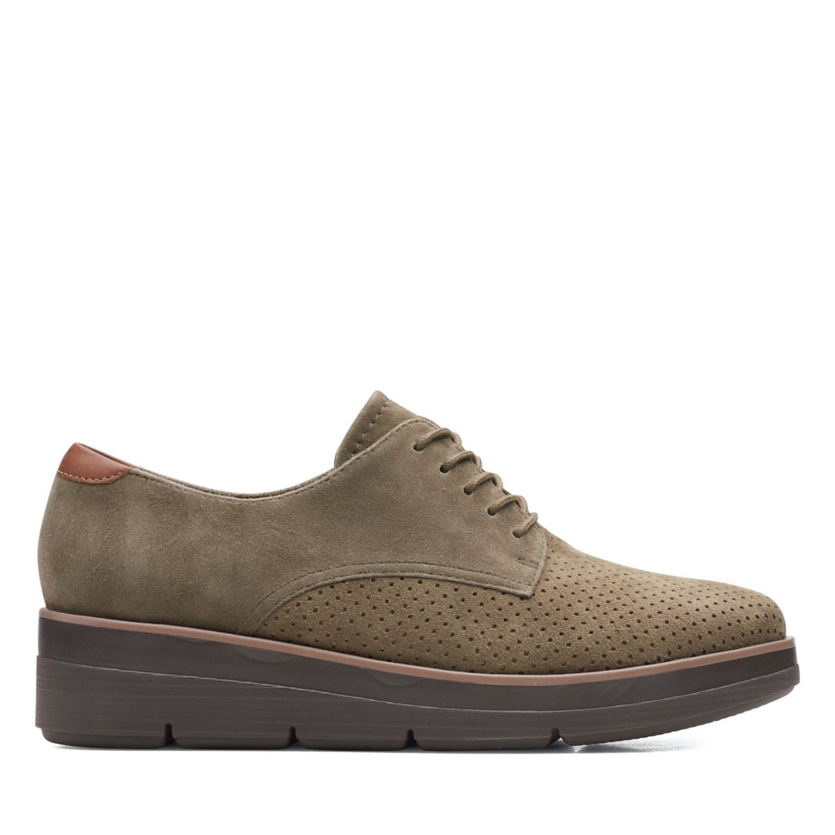 Women's Clarks Shaylin Lace Casual Shoes Dark Olive | 35338628