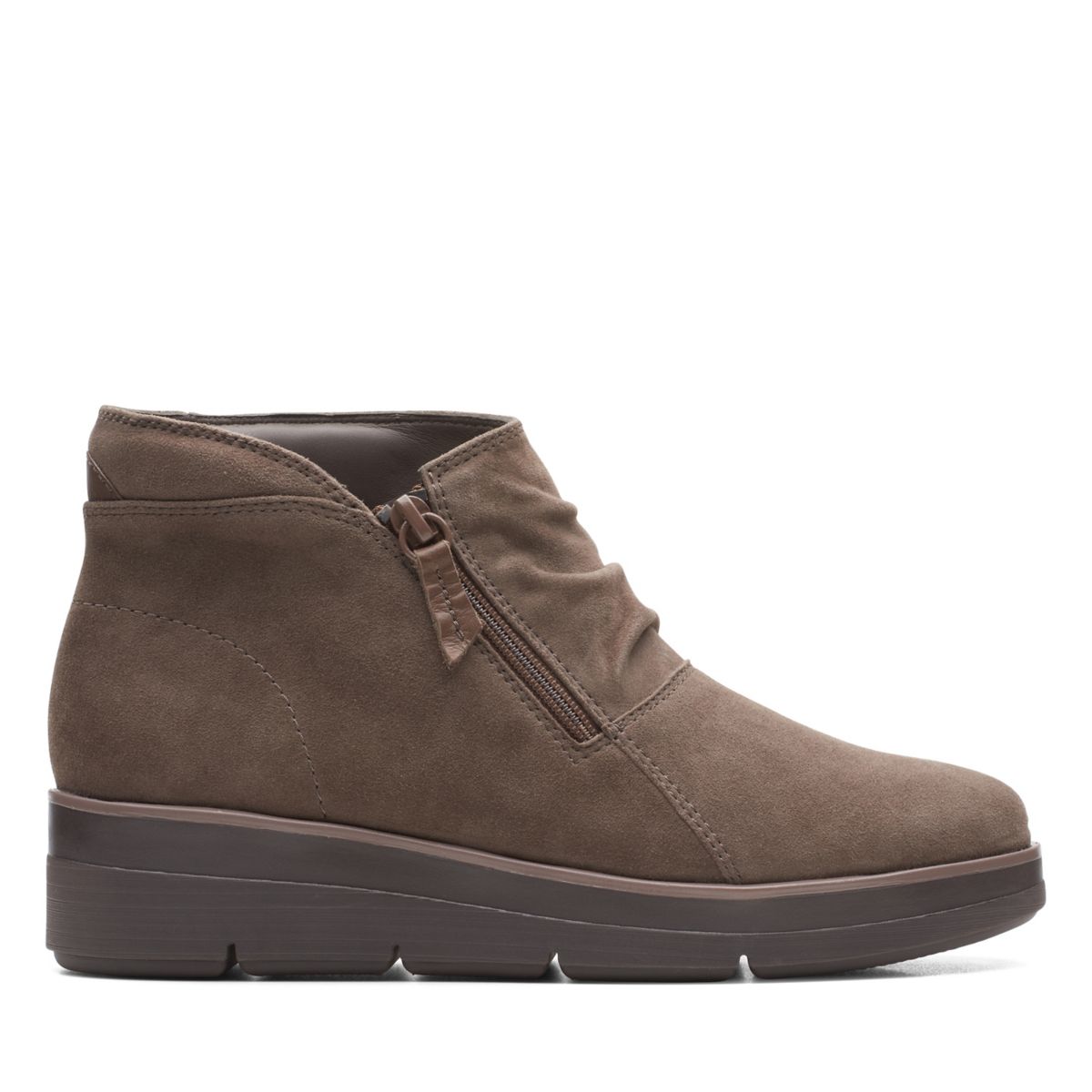 Women's Clarks Shaylin Up Ankle Boots Grey | 79898669