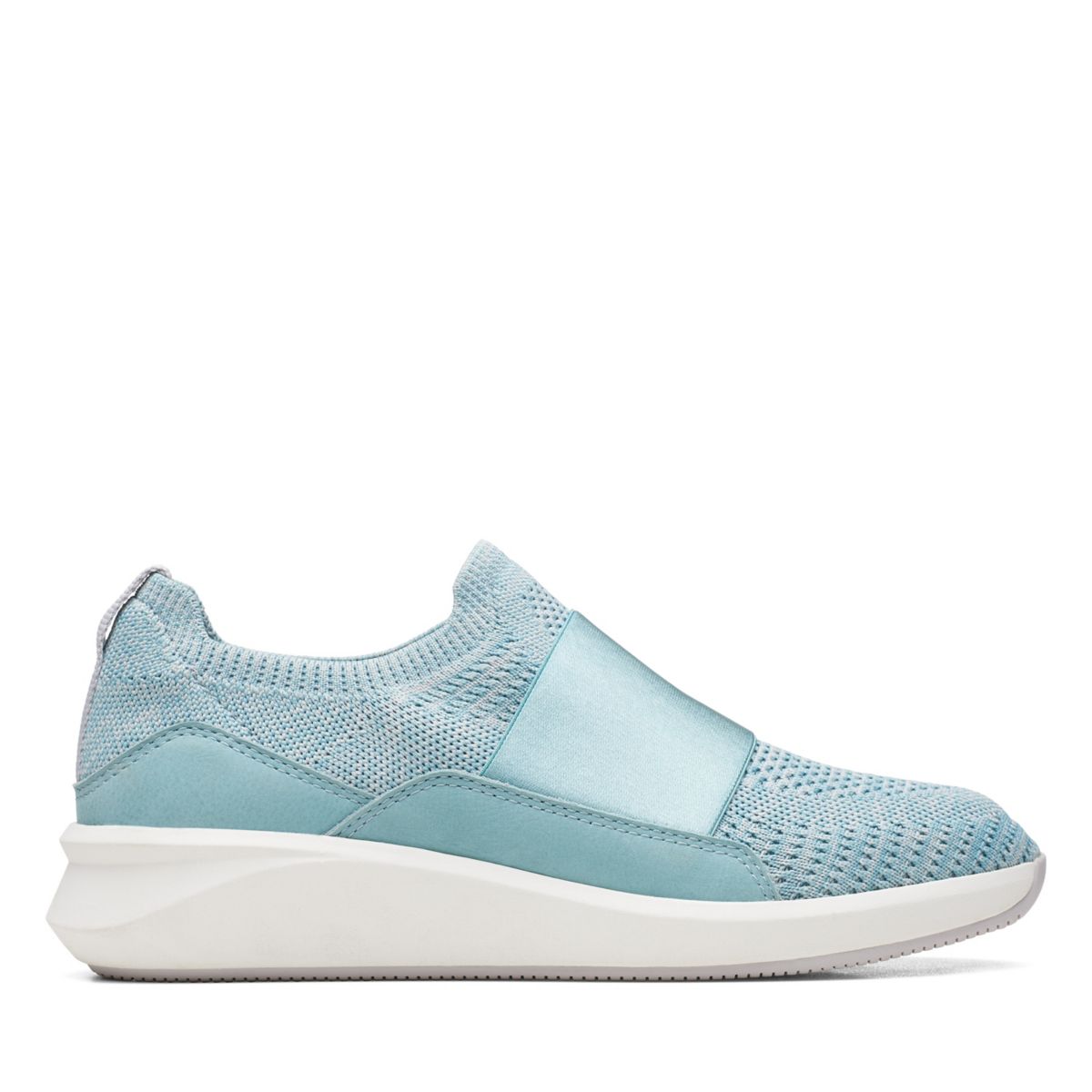Women's Clarks Un Rio Knit Slip On Turquoise | 42845483