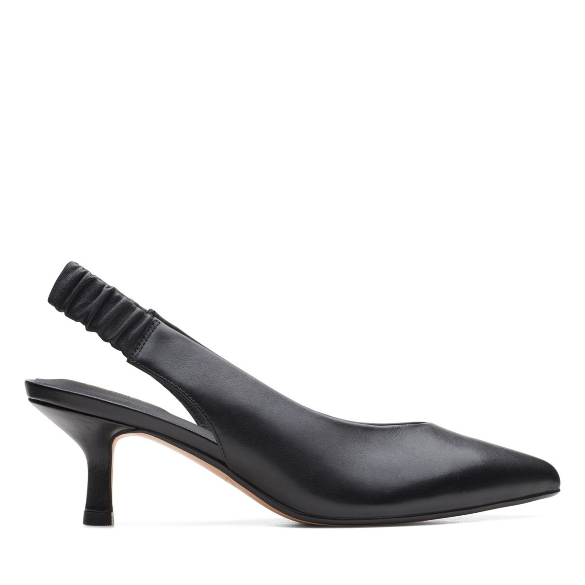Women's Clarks Violet 55 Sling Heels Black | 78617981