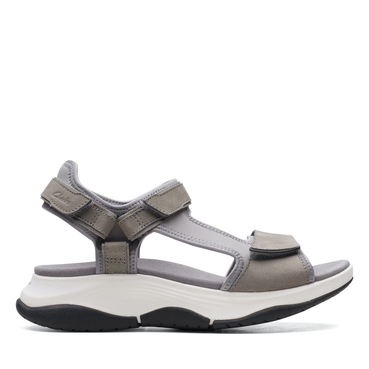 Women's Clarks Wave 2.0 Skip Sandals Grey | 84375386